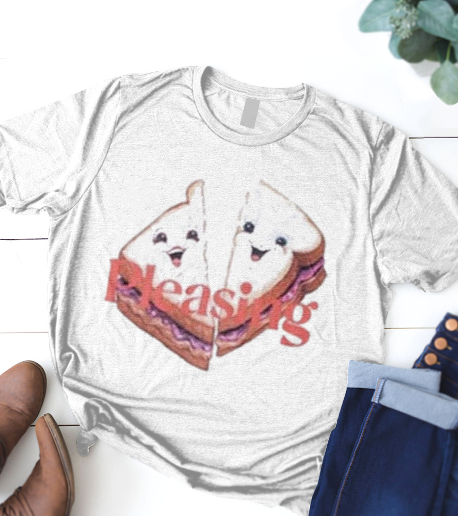 Pleasing I Chews You Smiling Sandwich T-Shirt