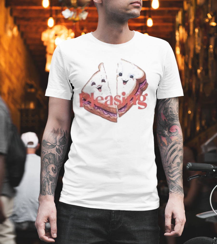 Pleasing I Chews You Smiling Sandwich T-Shirt