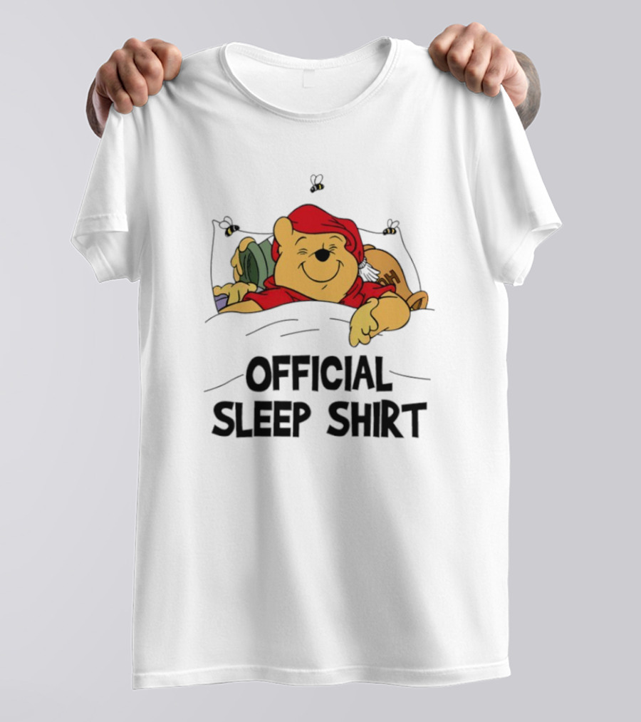 Pooh Pajama Sleep Emoji ZZZ Hunny Dreams T-Shirt
