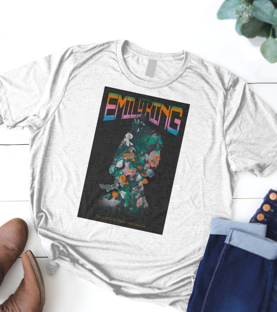 Emily King June 1 2025 Rio Theatre Santa Cruz CA Concert T-Shirt