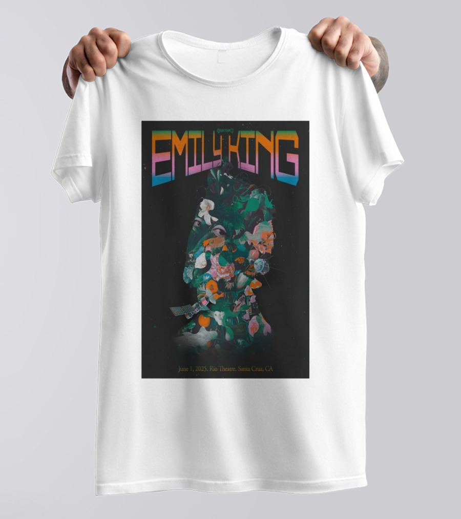 Emily King June 1 2025 Rio Theatre Santa Cruz CA Concert T-Shirt