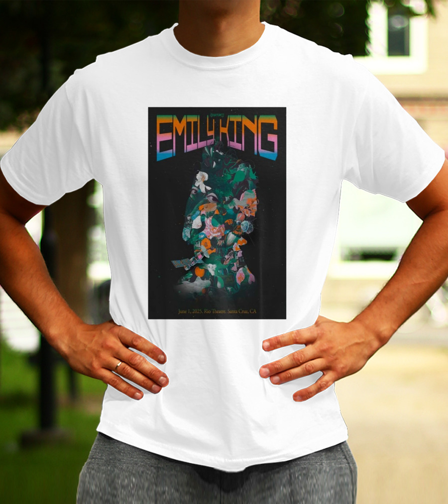 Emily King June 1 2025 Rio Theatre Santa Cruz CA Concert T-Shirt