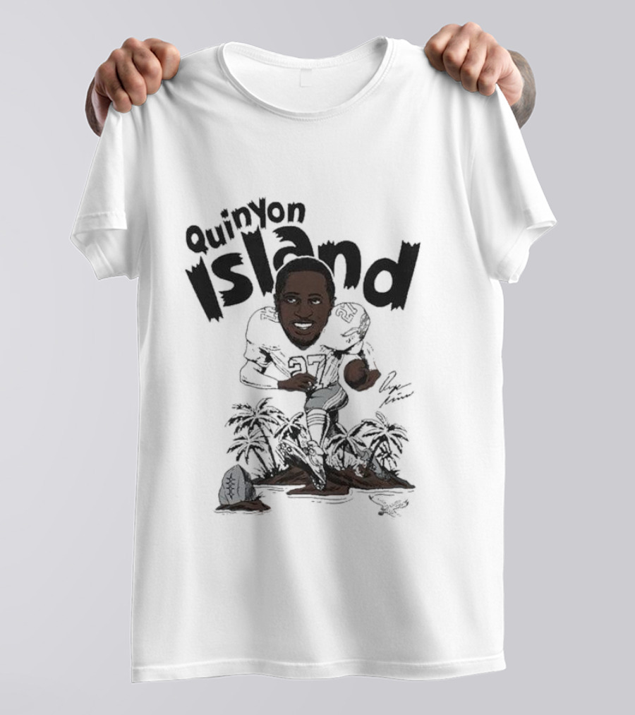 Quinyon Island Mitchell Kelly Green Philadelphia Eagles Player Tri-Blend T-Shirt