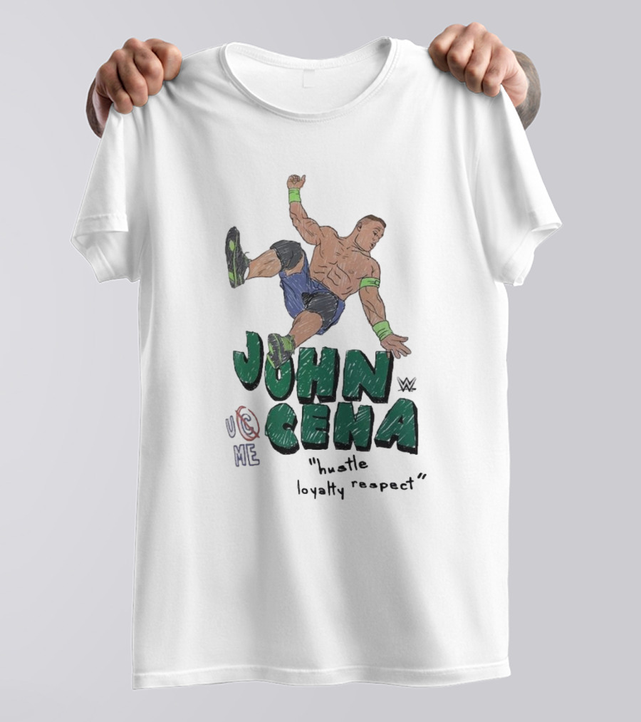 Ripple Junction WWE John Cena U Can’t See Me Hustle Loyalty Respect 2025 T-Shirt