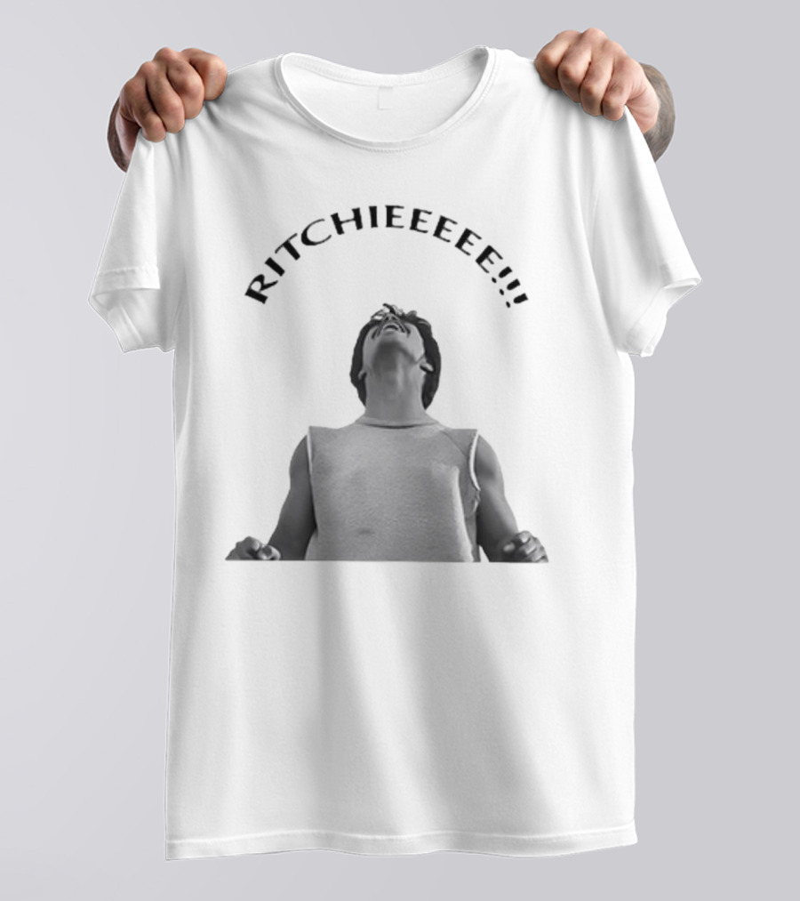 Ritchieeee Ritchie Valens Scream La Bamba Movie Meme T-Shirt