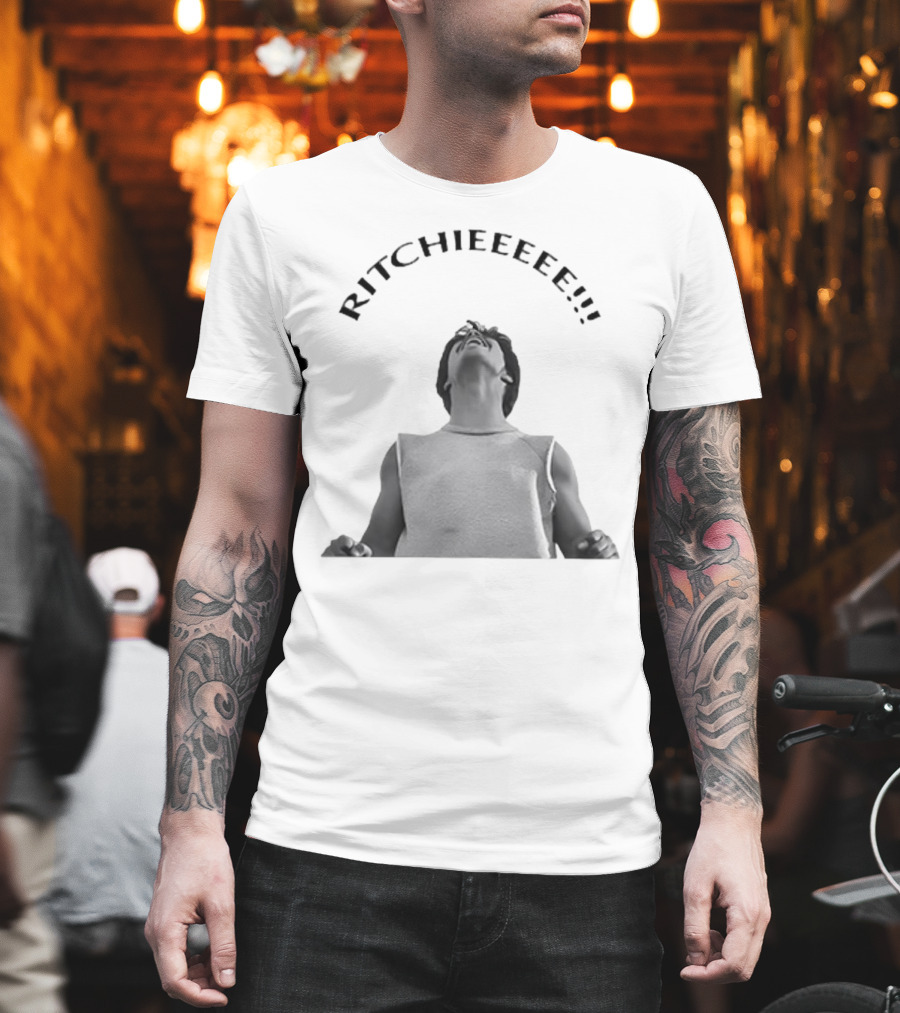 Ritchieeee Ritchie Valens Scream La Bamba Movie Meme T-Shirt