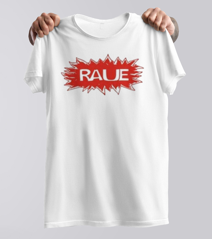 RAUE Red Sunburst Explosive Style T-Shirt