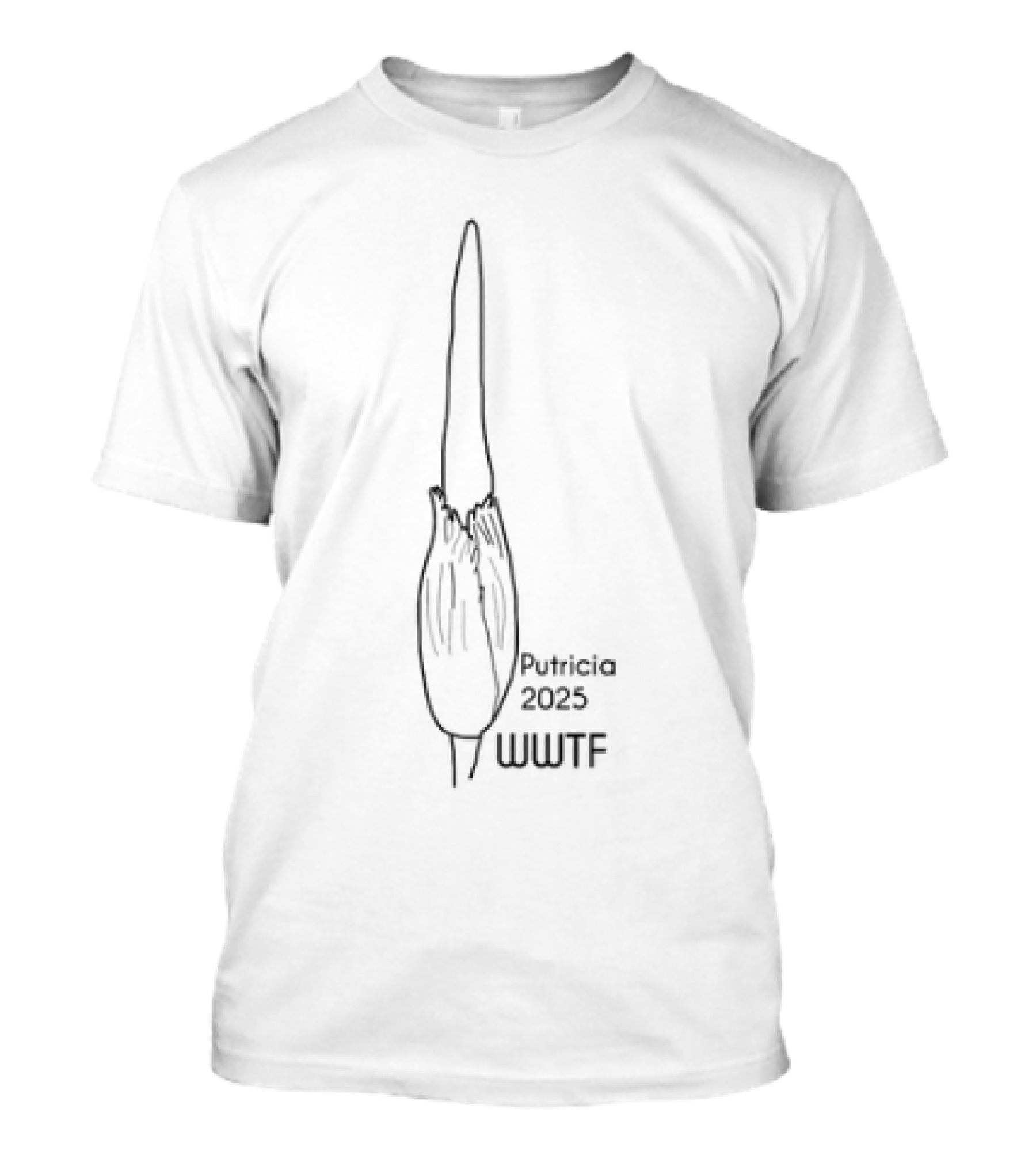 Putricia WWTF 2025 Broom And Bow Tie T-Shirt