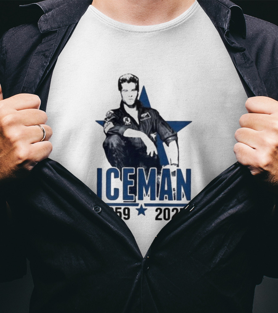 Val Kilmer 1959-2025 Iceman Top Gun T-Shirt