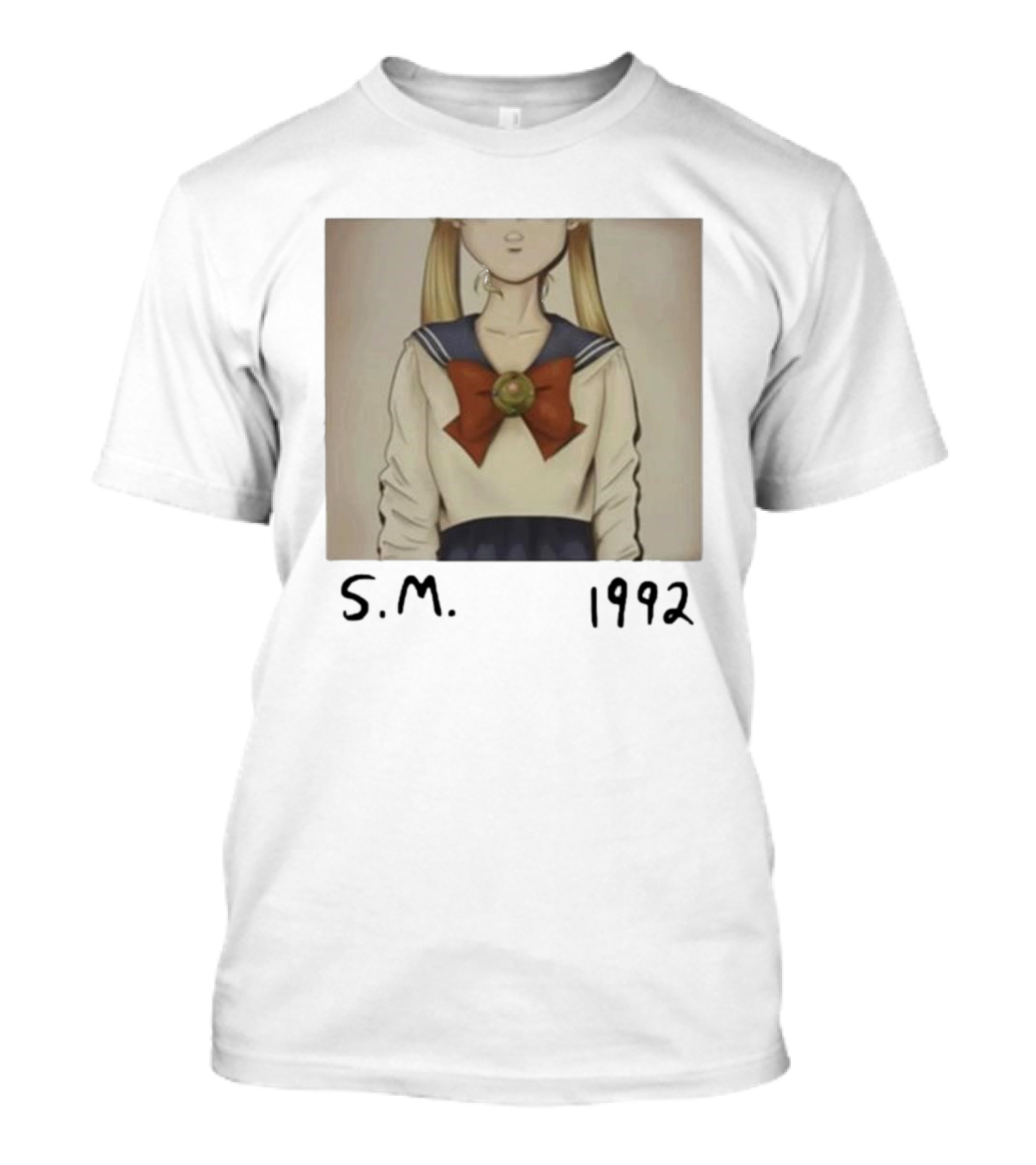 Sailor Moon Taylor 1992 Classic Anime Nostalgia T-Shirt