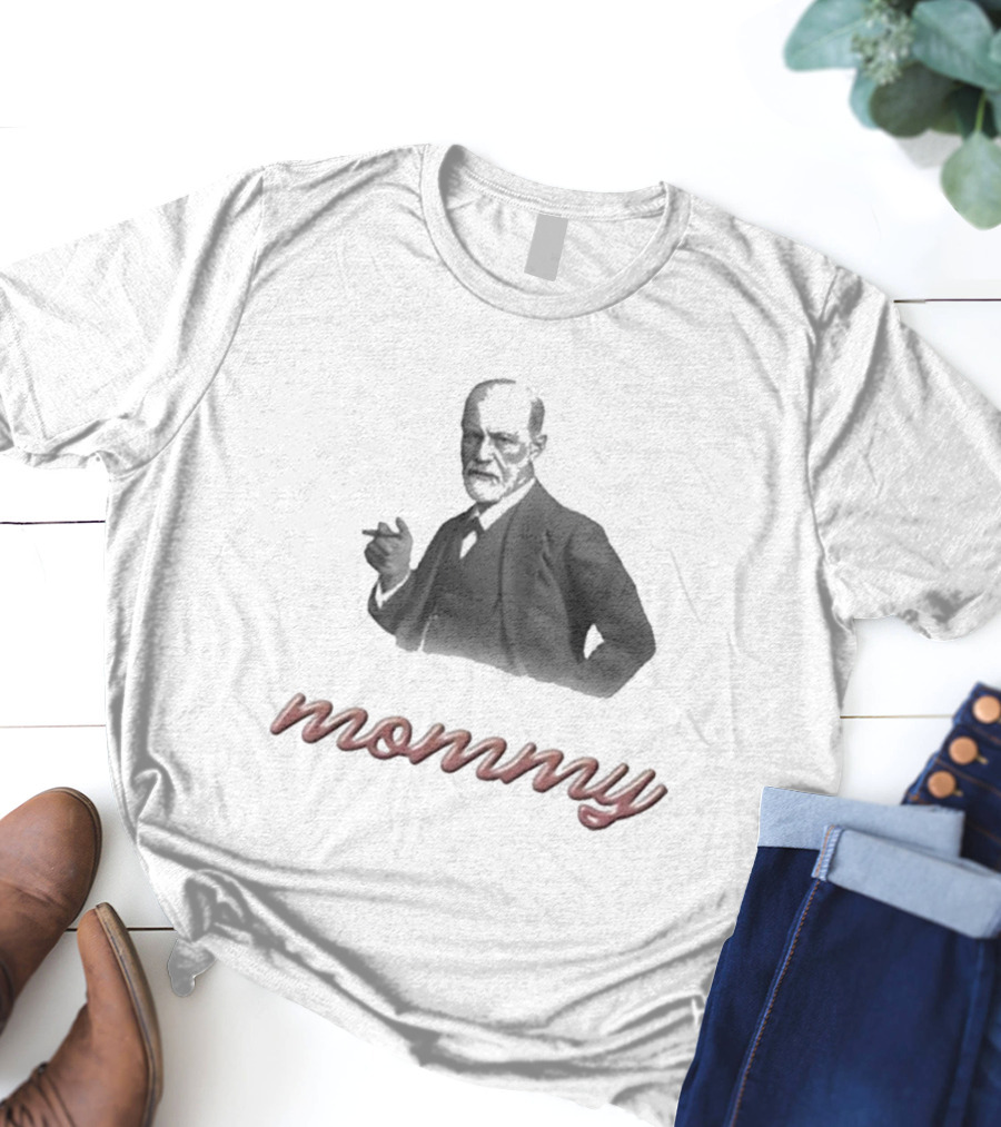 ```Freud Mommy Snazzy Seagull``` T-Shirt