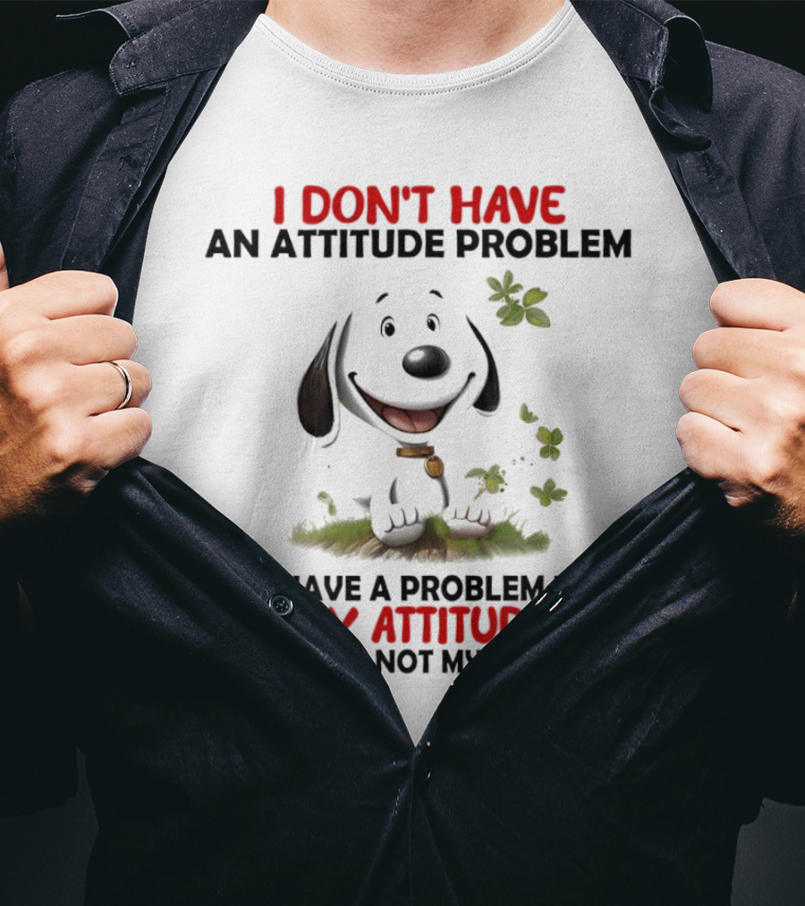 I Don’t Have An Attitude Problem My Attitude That’s Not My Problem T-Shirt