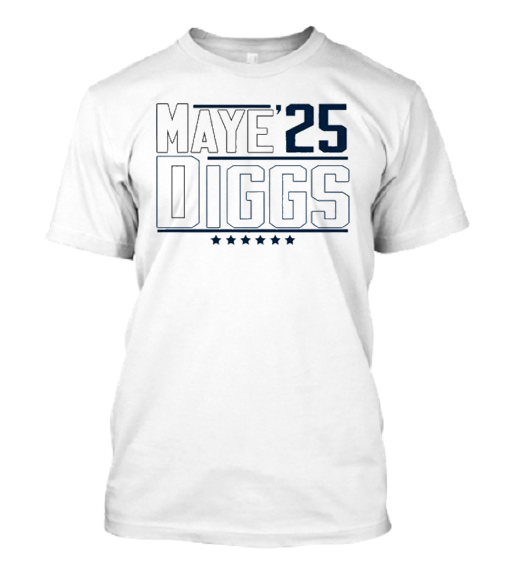 Maye Diggs 25 Five Stars T-Shirt