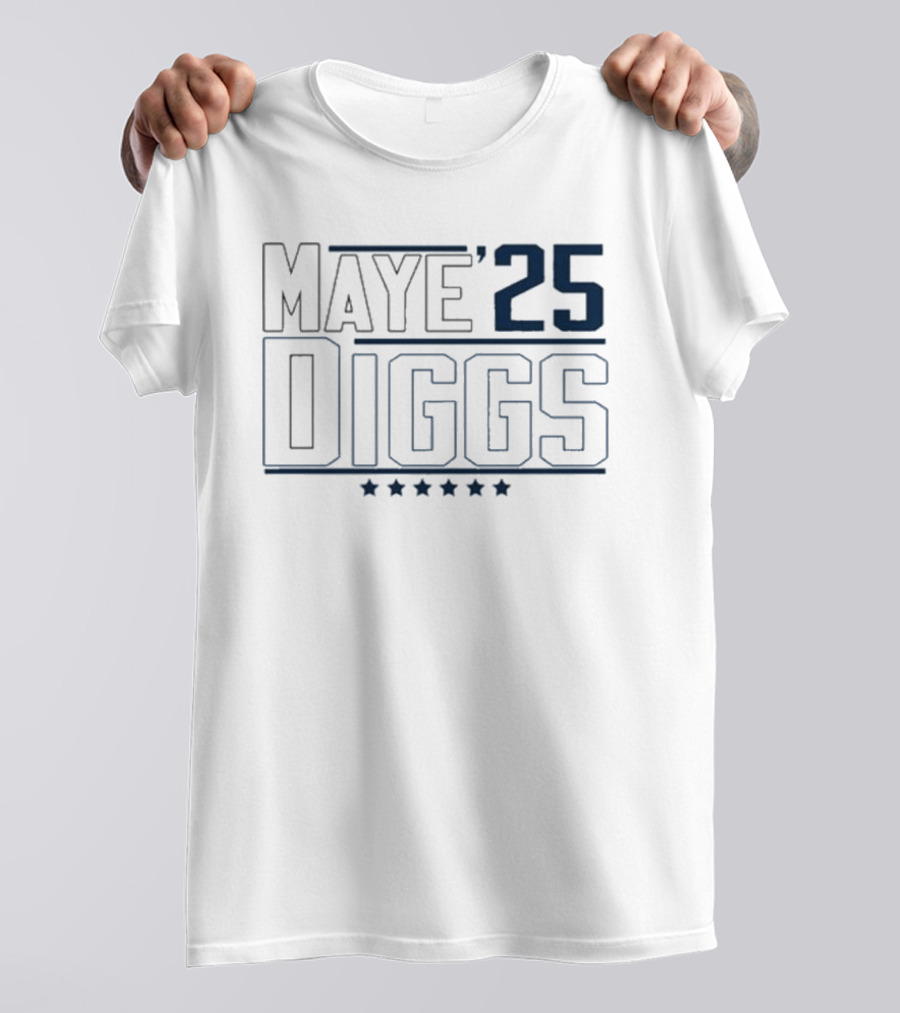 Maye Diggs 25 Five Stars T-Shirt