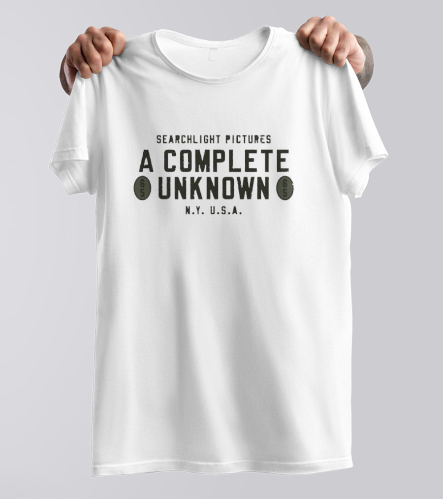 Searchlight Pictures A Complete Unknown 65 NY USA T-Shirt