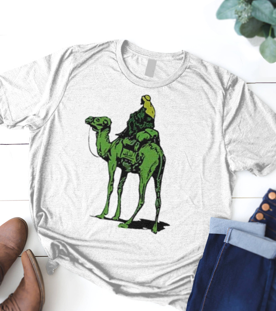 Skyler Silk Road Free Ross Camel Graphic T-Shirt