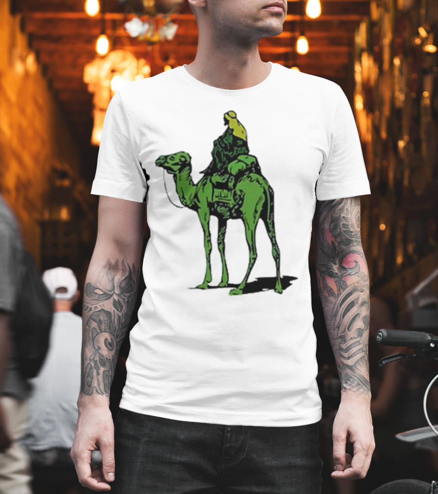 Skyler Silk Road Free Ross Camel Graphic T-Shirt