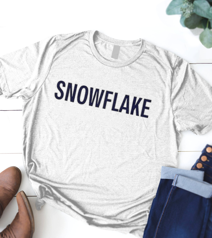 Snowflake Snow Wars Winter Jedi Warrior T-Shirt