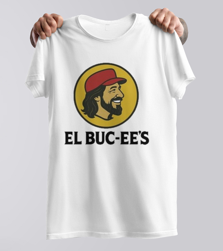 "Somos Bien Méxican Buc-ee’s Parody With Iconic Yellow Red Design" T-Shirt