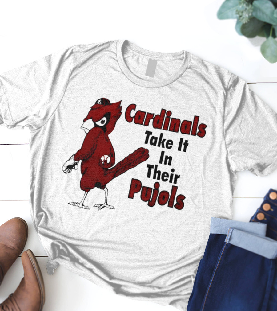 St Louis Cardinals Pujols Baseball Humor T-Shirt