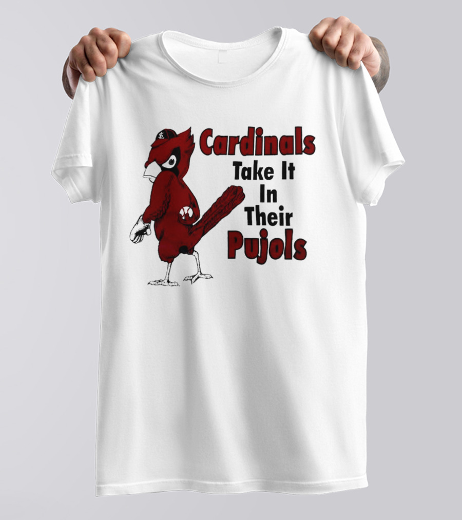 St Louis Cardinals Pujols Baseball Humor T-Shirt