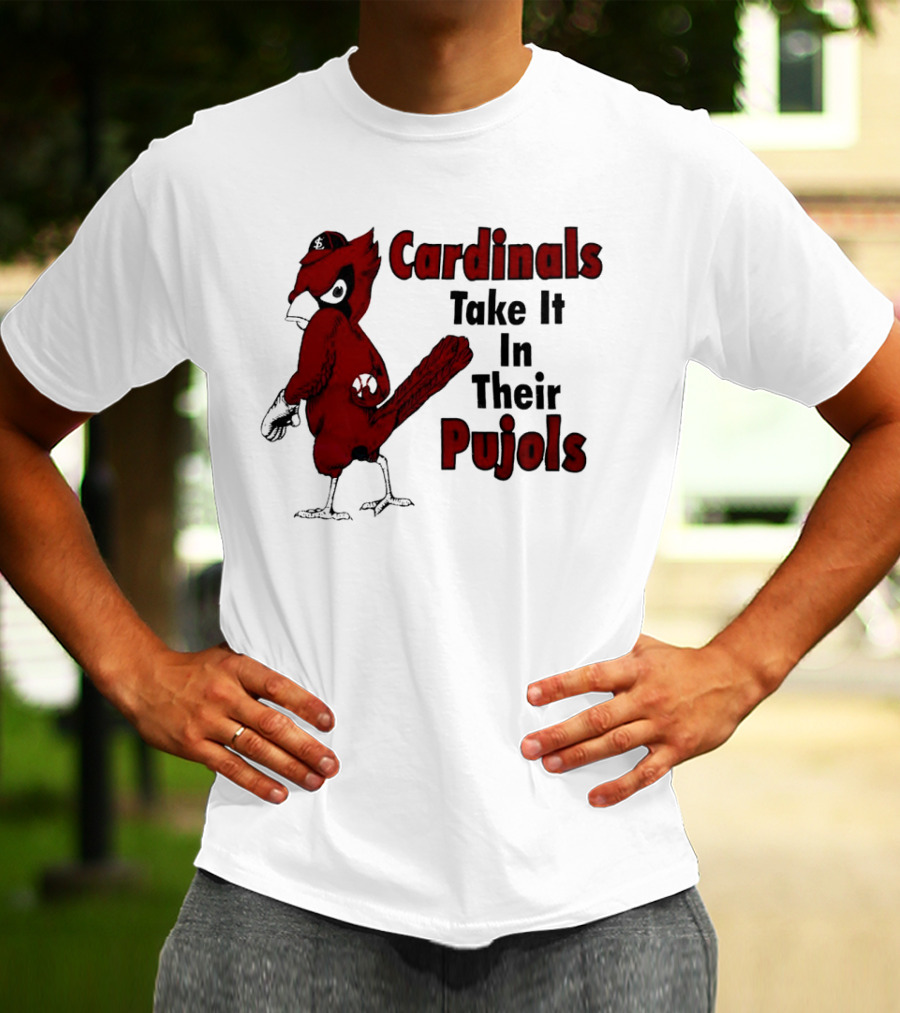 St Louis Cardinals Pujols Baseball Humor T-Shirt