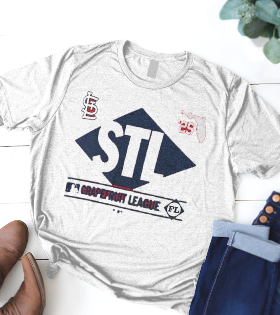 St. Louis Cardinals STL 2025 Grapefruit League Florida Spring Training T-Shirt