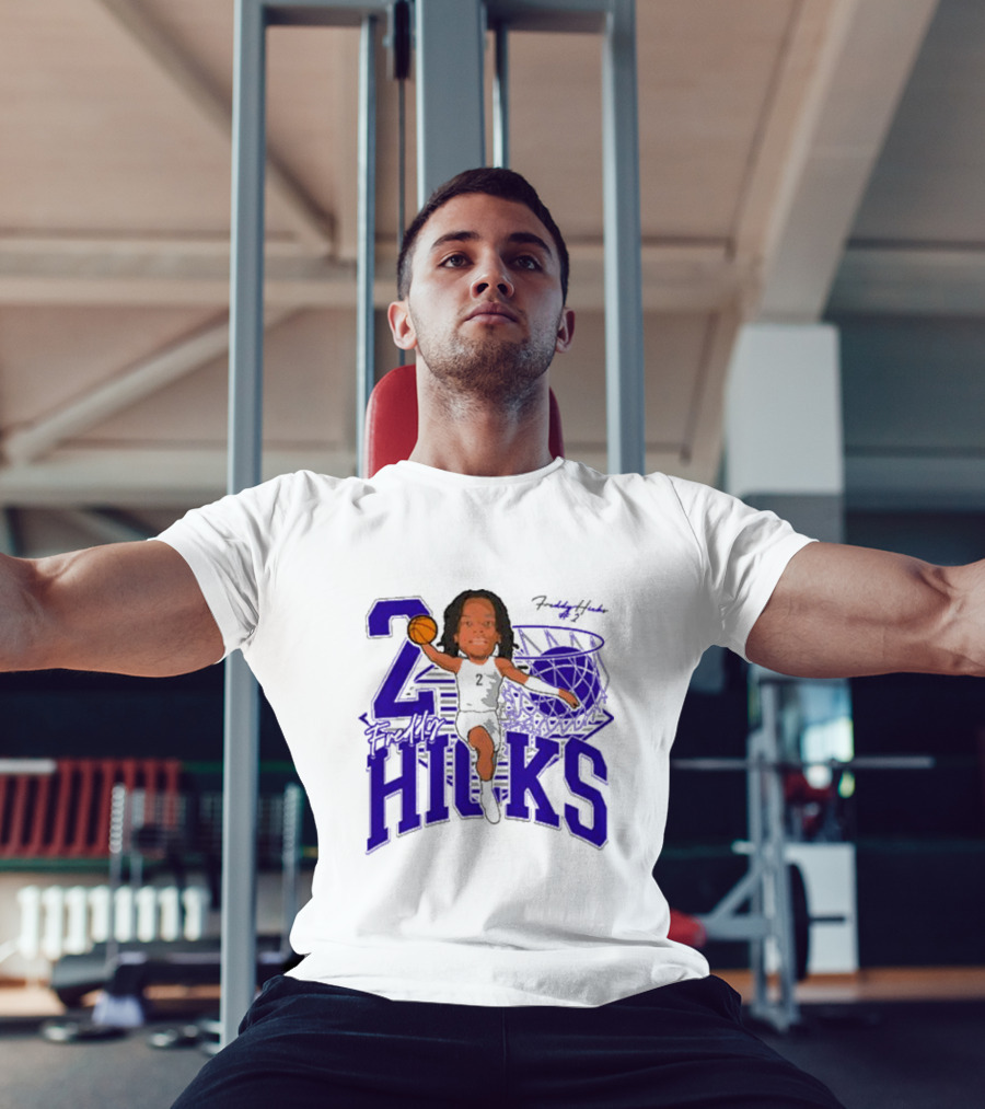 Freddy Hicks Tarleton State Basketball Number 20 T-Shirt