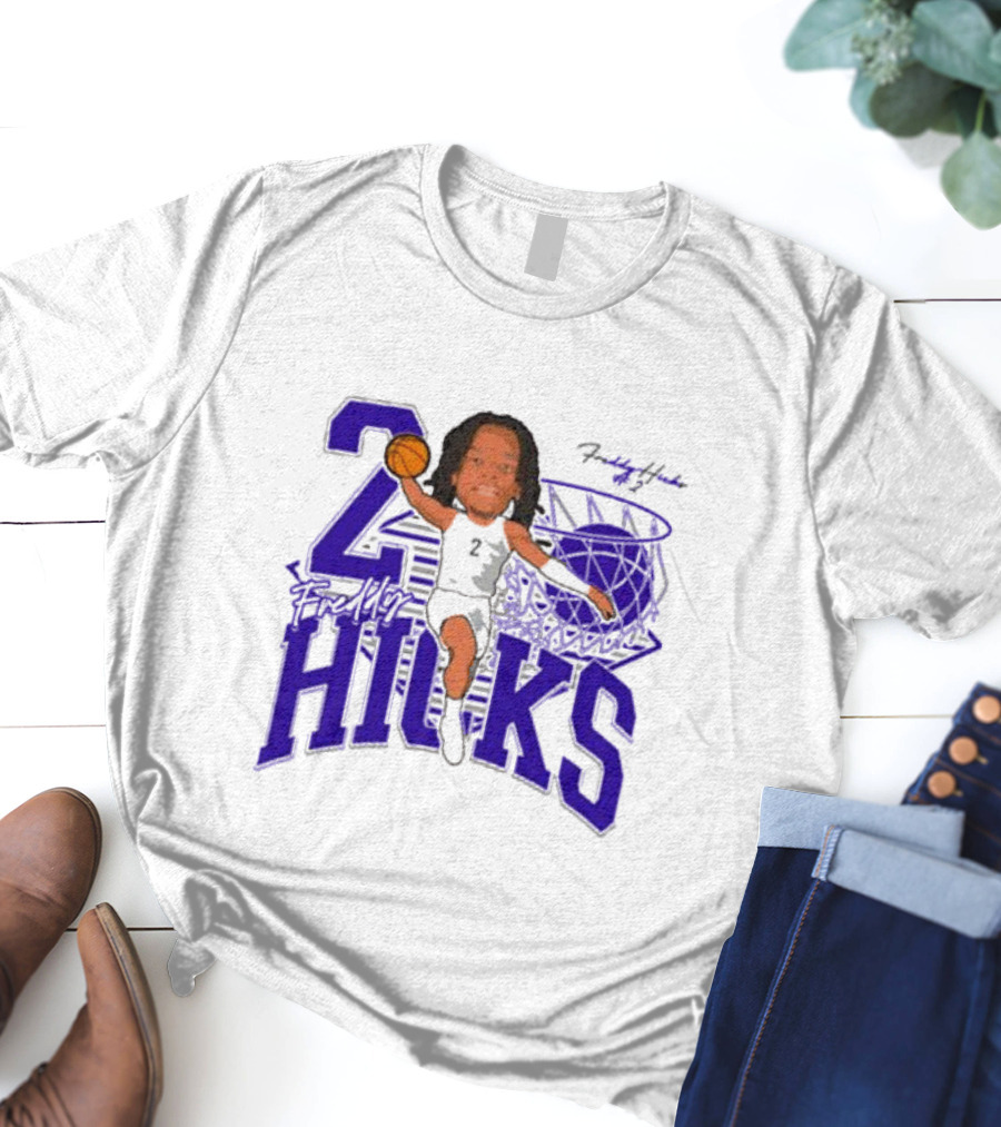 Freddy Hicks Tarleton State Basketball Number 20 T-Shirt