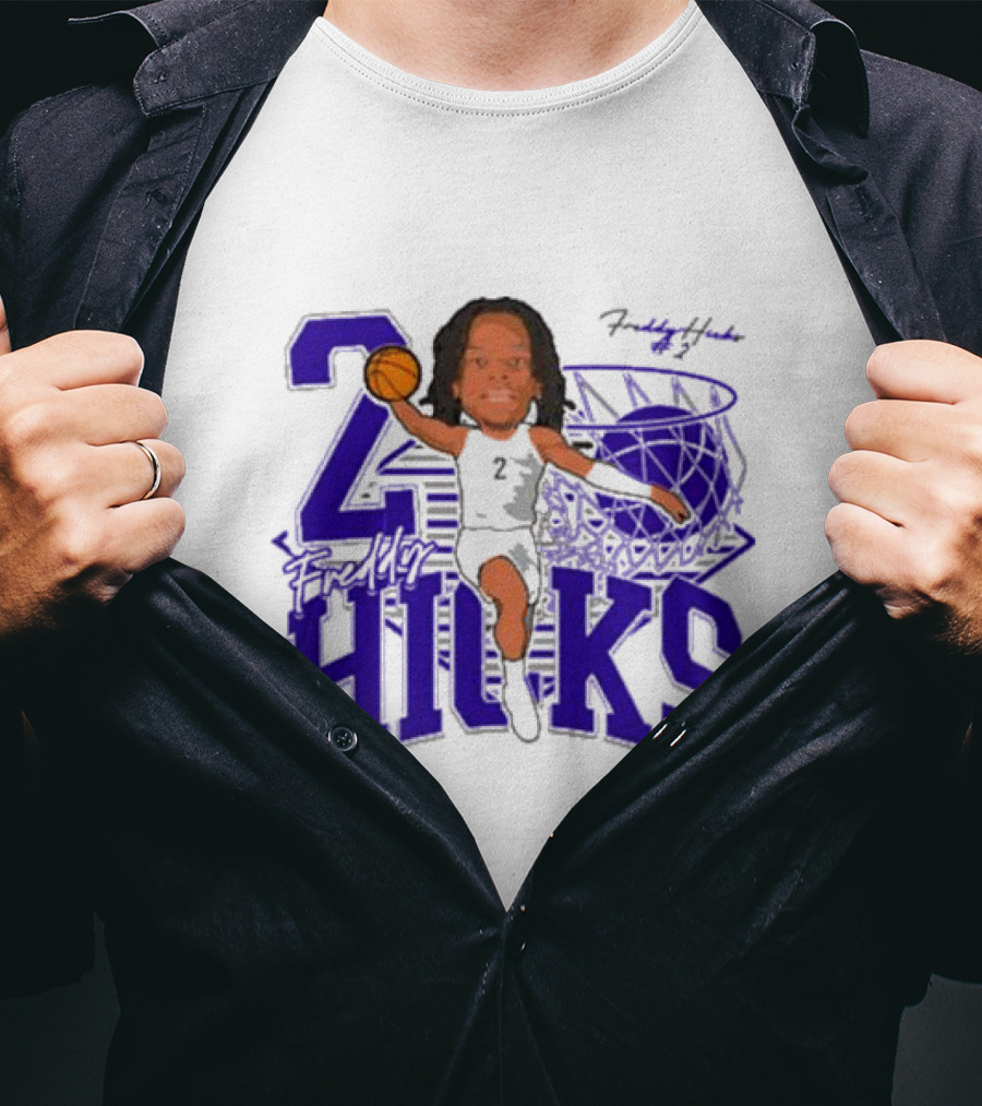 Freddy Hicks Tarleton State Basketball Number 20 T-Shirt