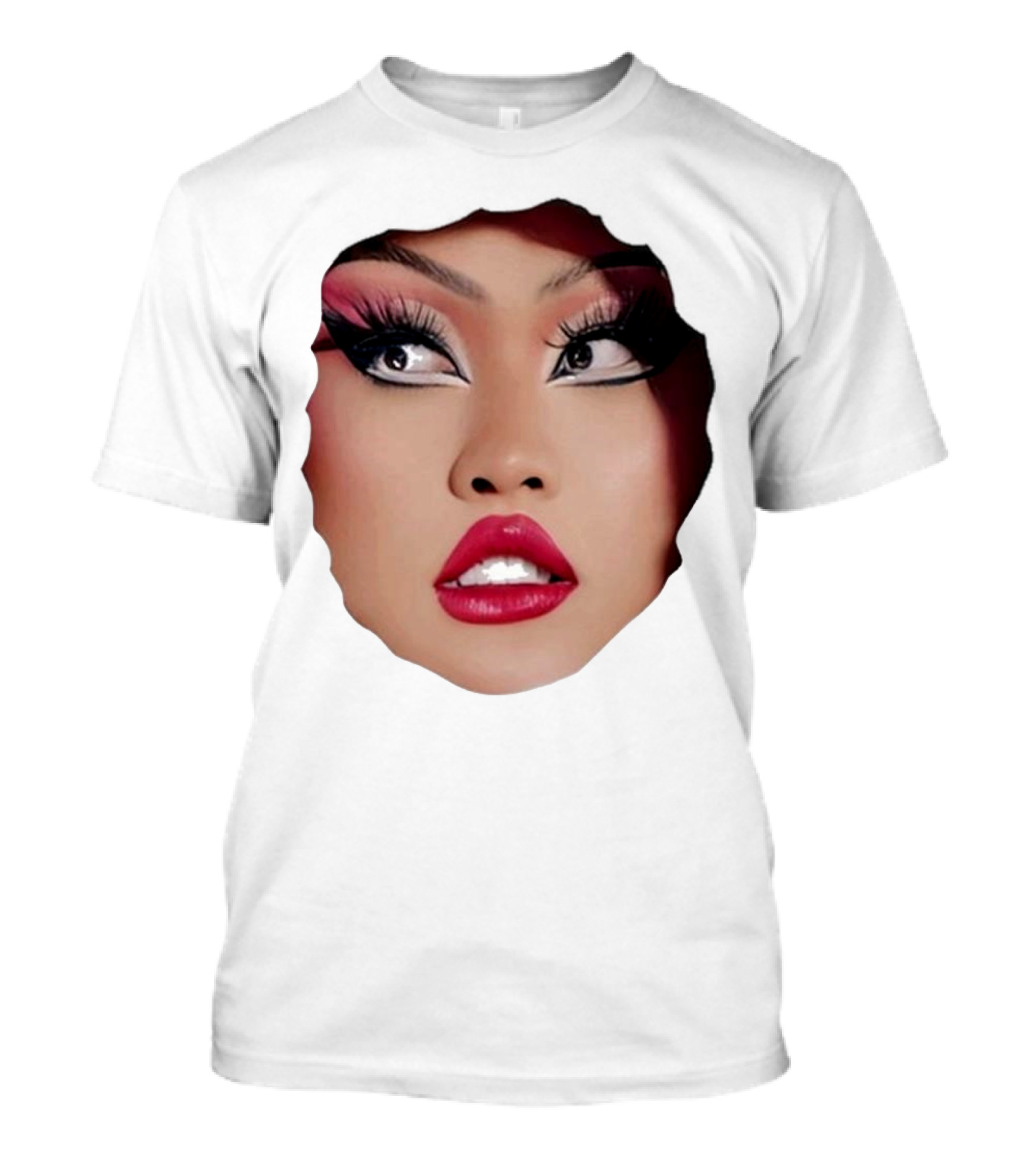 The Joella Dynasty Joella’s Hole Face Art Portrait T-Shirt