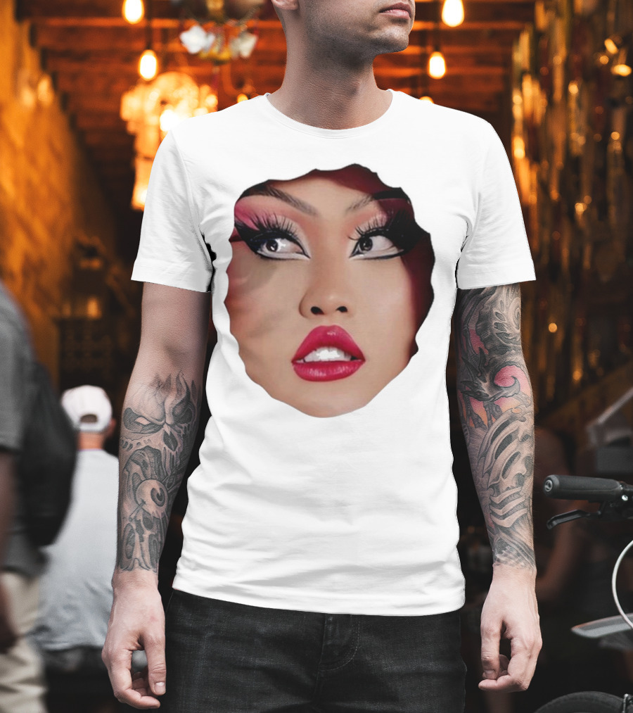 The Joella Dynasty Joella’s Hole Face Art Portrait T-Shirt