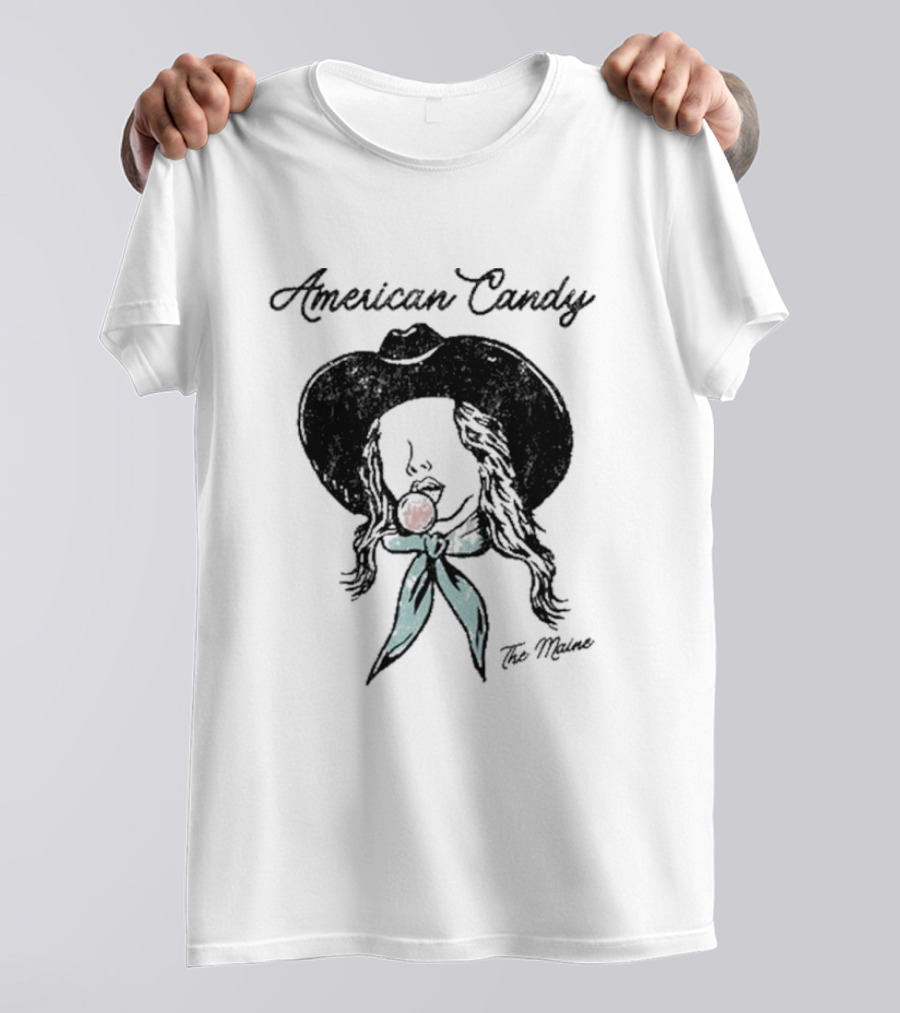 The Maine American Candy Cowgirl With Bandana And Sunglasses T-Shirt
