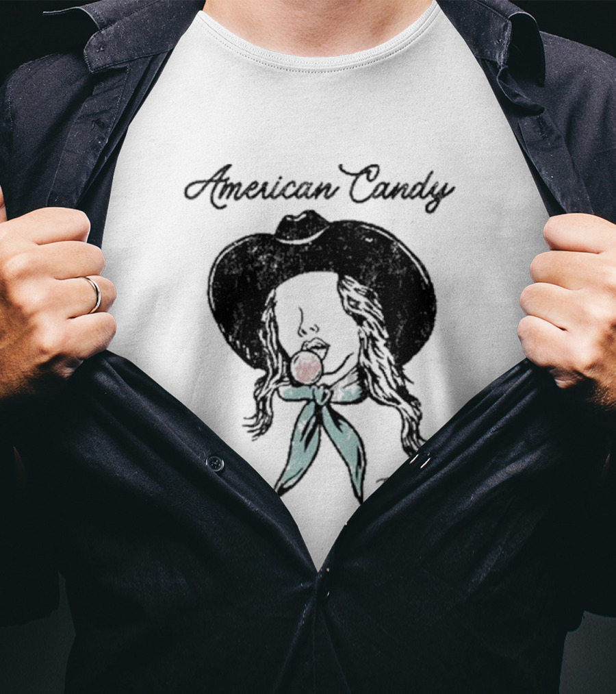 The Maine American Candy Cowgirl With Bandana And Sunglasses T-Shirt