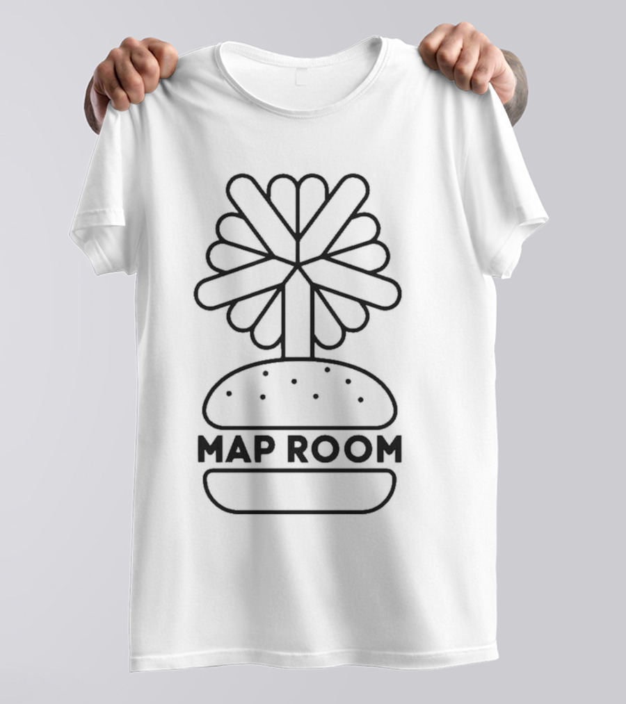 Maproom Burger Palm Tree T-Shirt