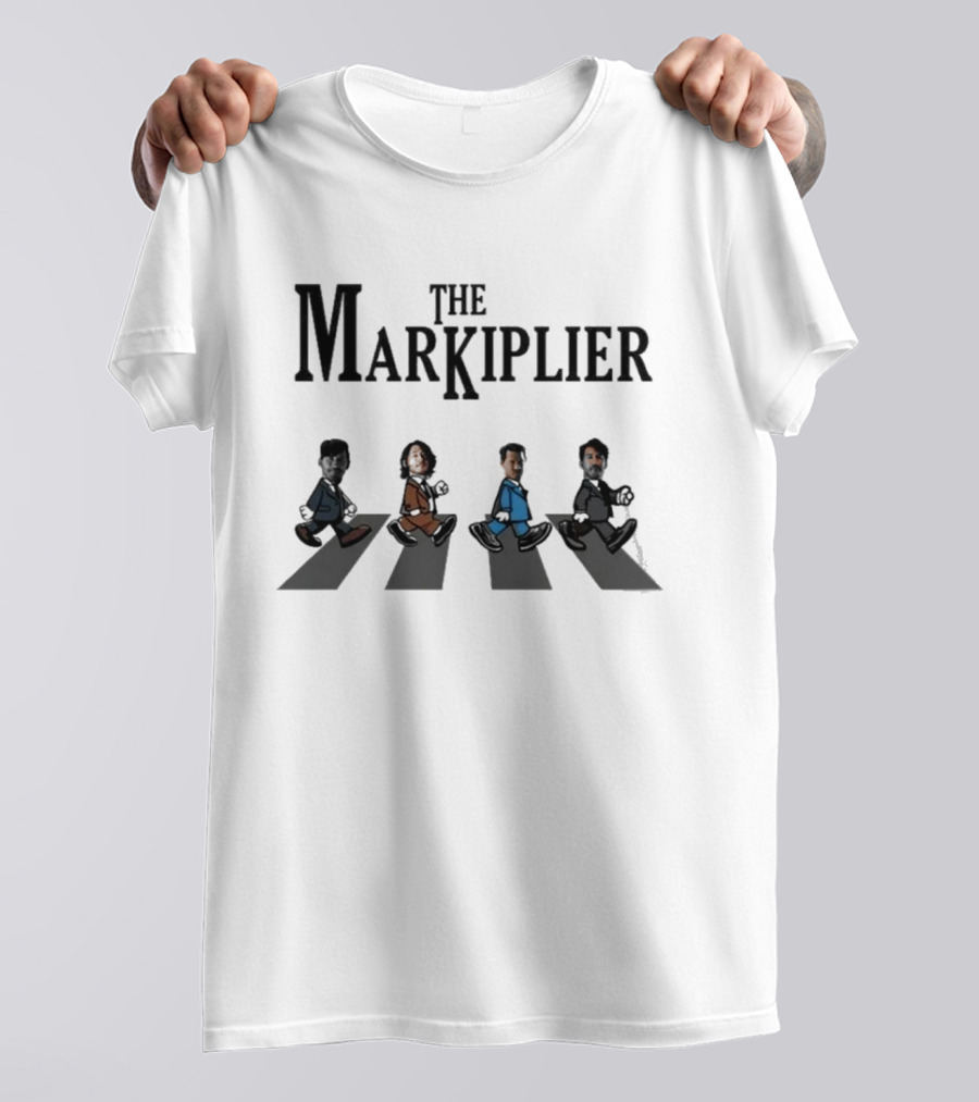 Markiplier Egos Walk Abbey Road In Iconic Tribute Style T-Shirt