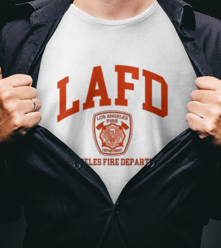 Tom Brady LAFD Los Angeles Fire Department T-Shirt