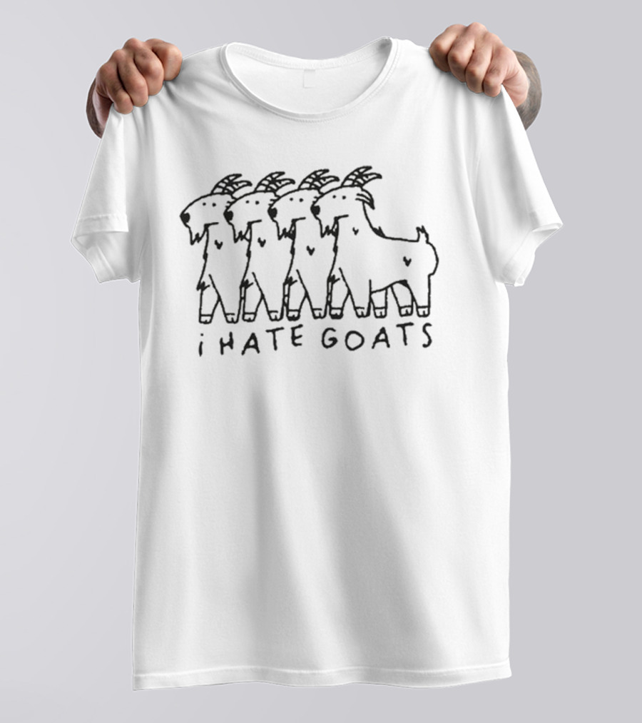 Tommyinnit Hates Goats Five Goat Sketch HA HA HA T-Shirt