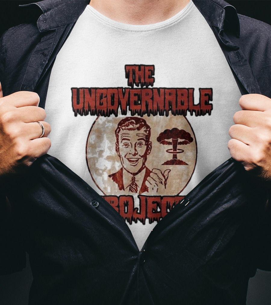 The Ungovernable Project Vintage Cartoon Nuclear Explosion T-Shirt