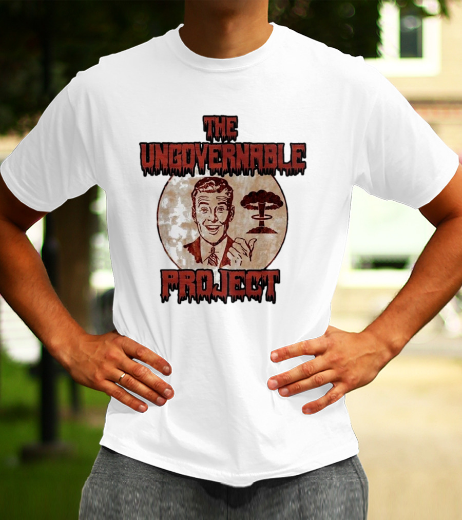 The Ungovernable Project Vintage Cartoon Nuclear Explosion T-Shirt