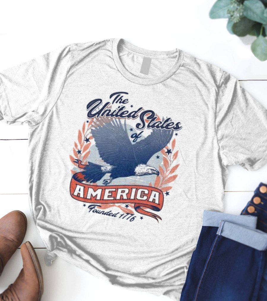 The United States America Eagle Founded 1776 T-Shirt