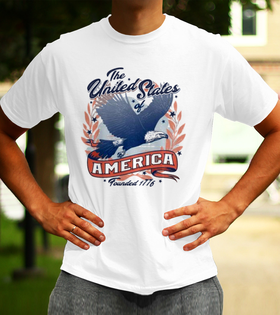 The United States America Eagle Founded 1776 T-Shirt