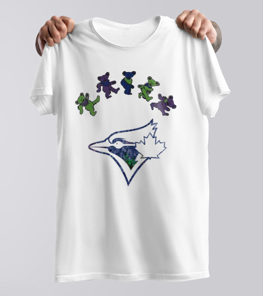 Toronto Blue Jays Grateful Dead Dancing Bears Night 2025 T-Shirt