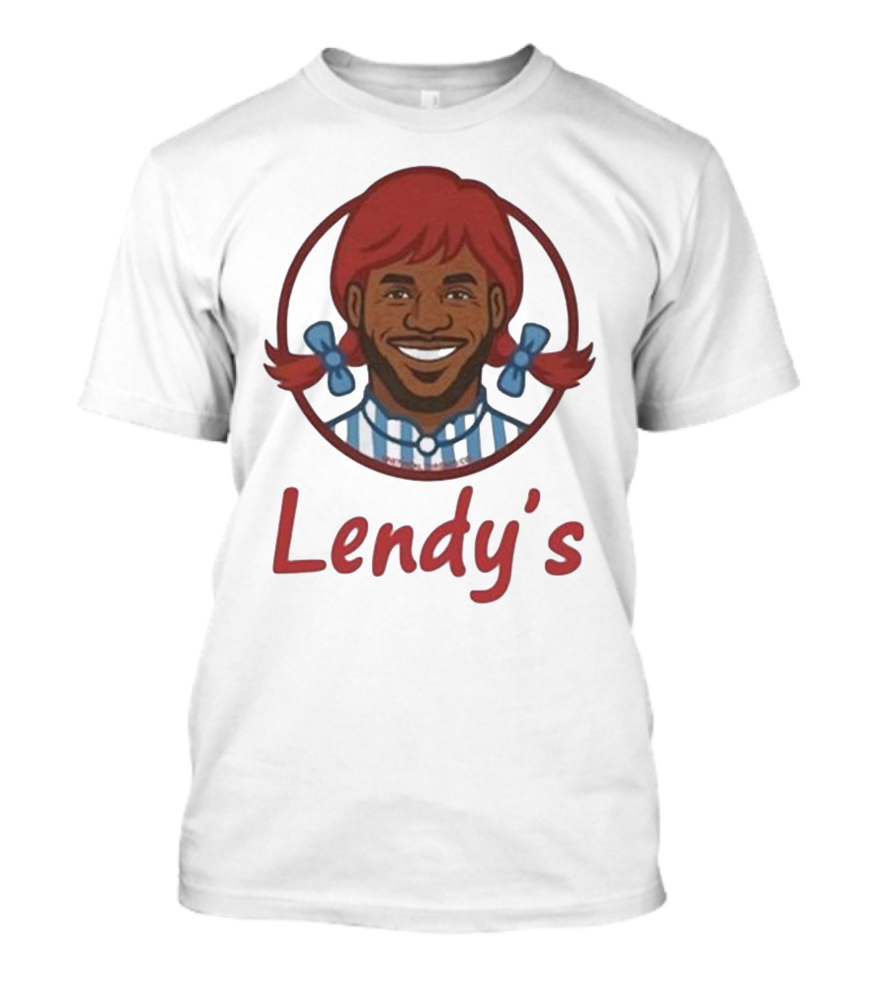 Wendy's Lendy's Lebron Parody Unethical Threads T-Shirt