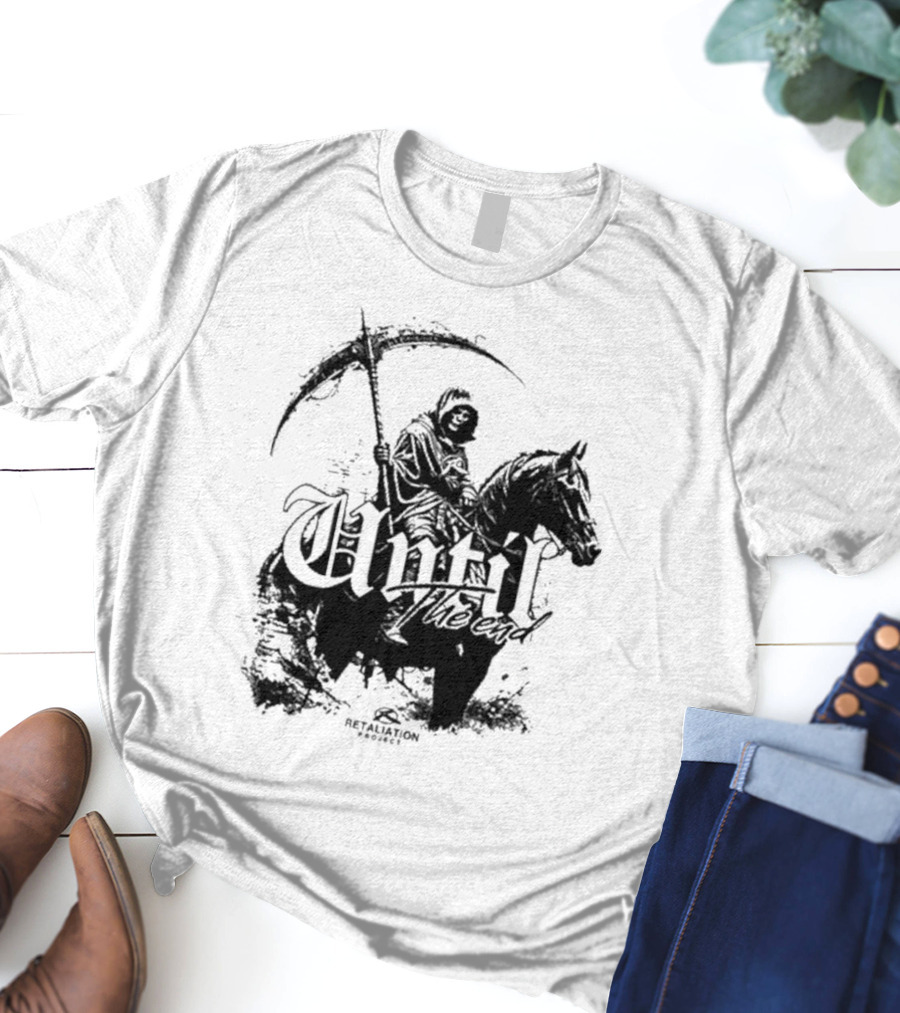 Snowboard Until The End Eternal Winter Trees T-Shirt