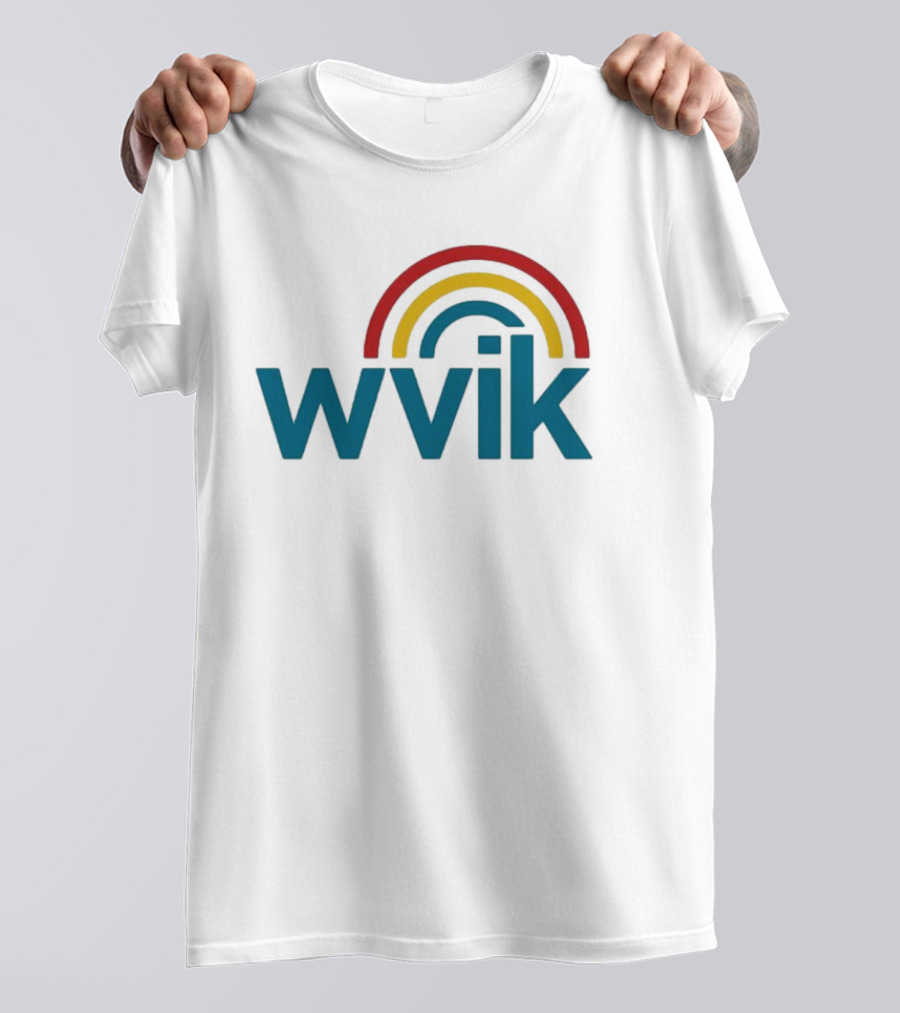 WVIK Rainbow Vintage Retro Style T-Shirt