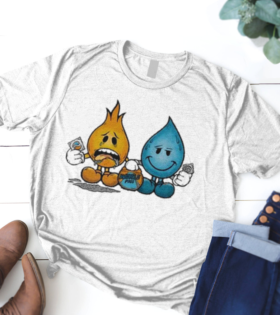 World Industries Wet Willy And Flame Boy World Pods T-Shirt