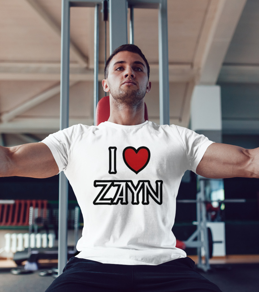 Zayn Squad Brasil I Love Zayn Ringer T-Shirt