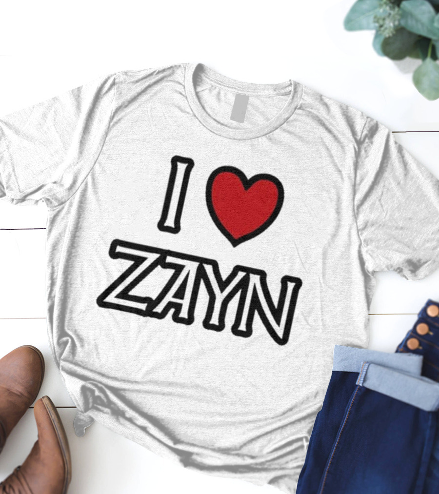 Zayn Squad Brasil I Love Zayn Ringer T-Shirt