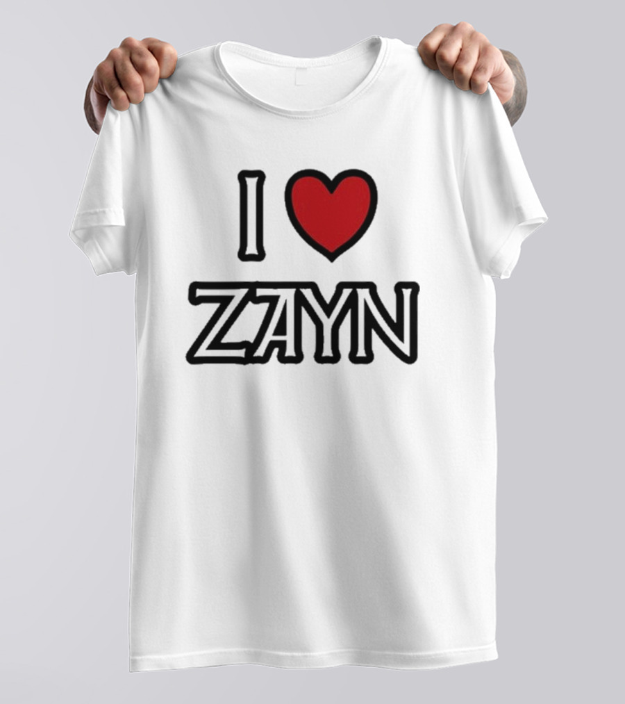 Zayn Squad Brasil I Love Zayn Ringer T-Shirt